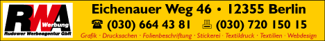 Werbung: Rudower Werbeagentur